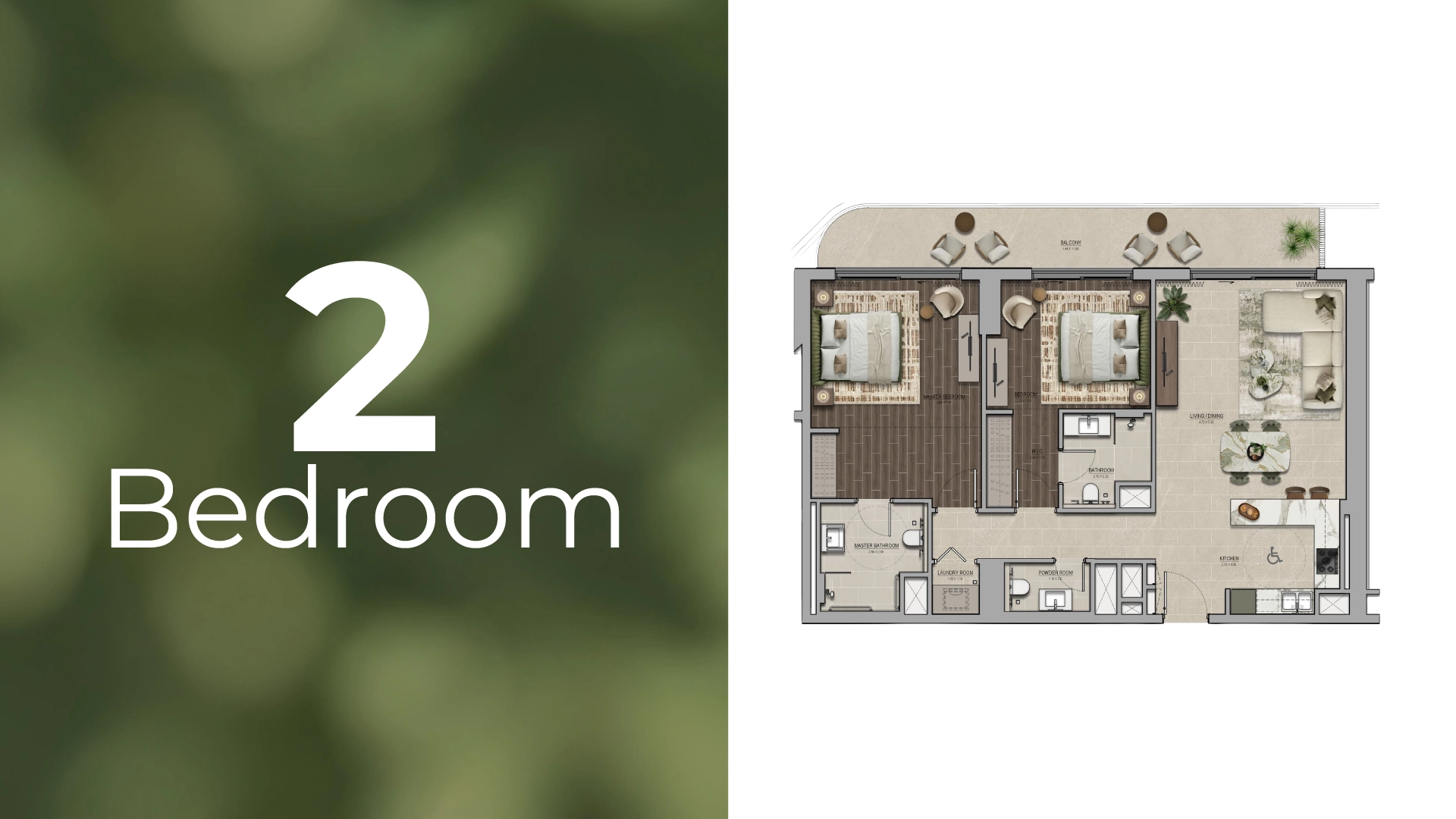 2 BR - Type A